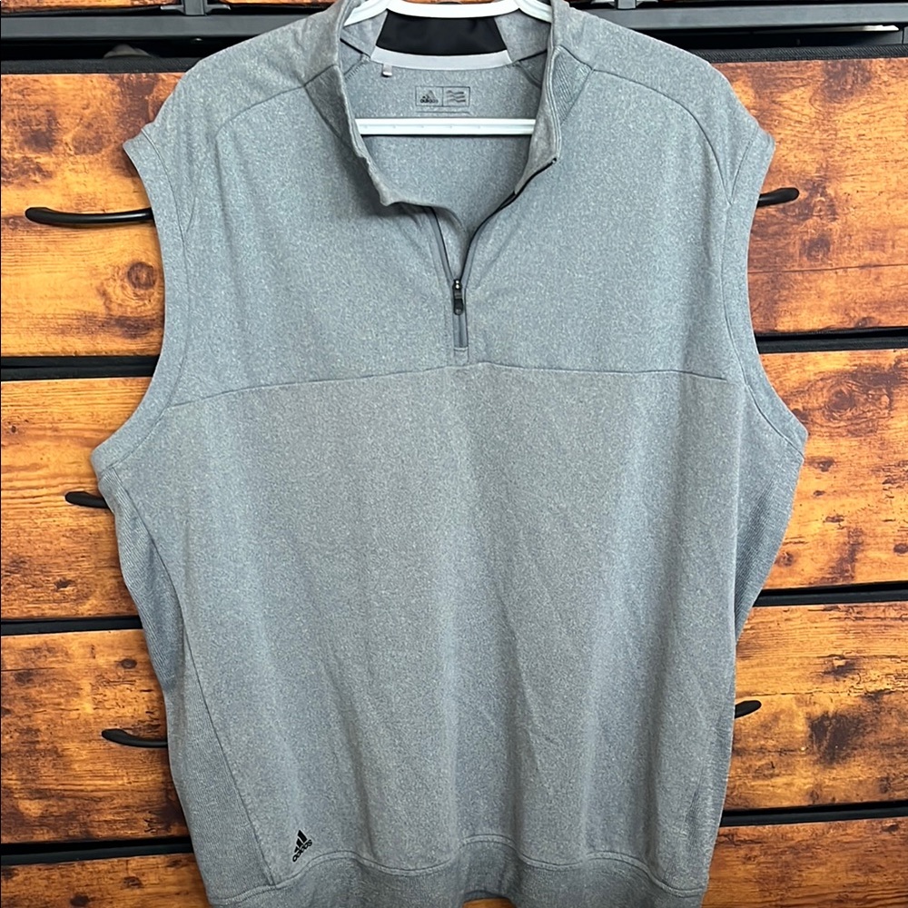 Adidas Gray Sleeveless Pullover